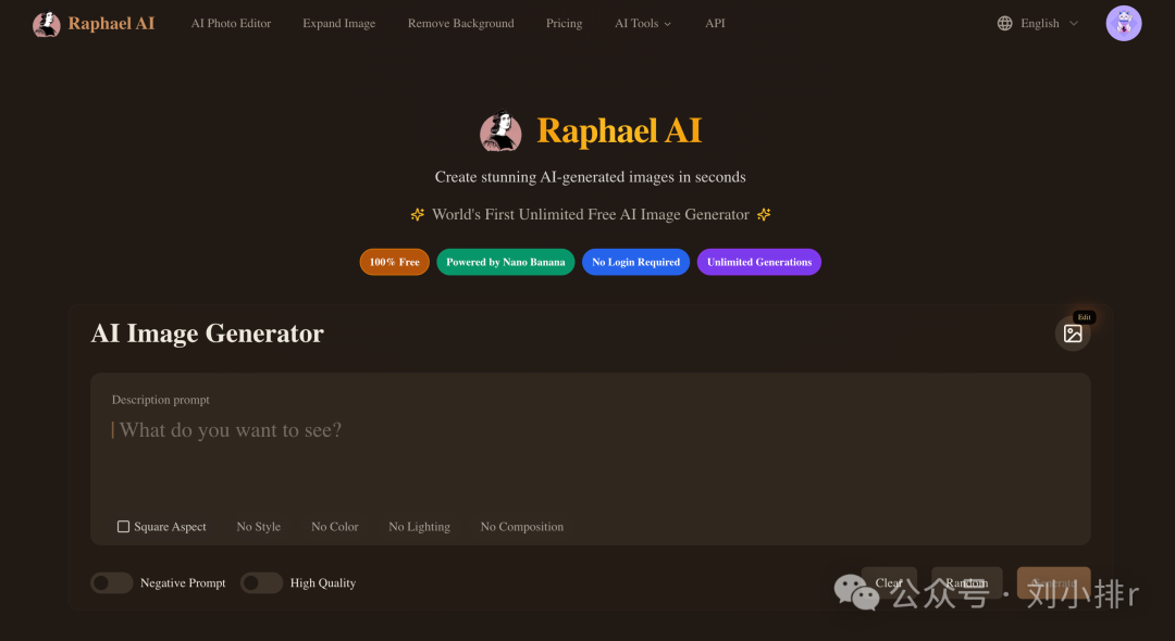 Raphael AI 产品界面